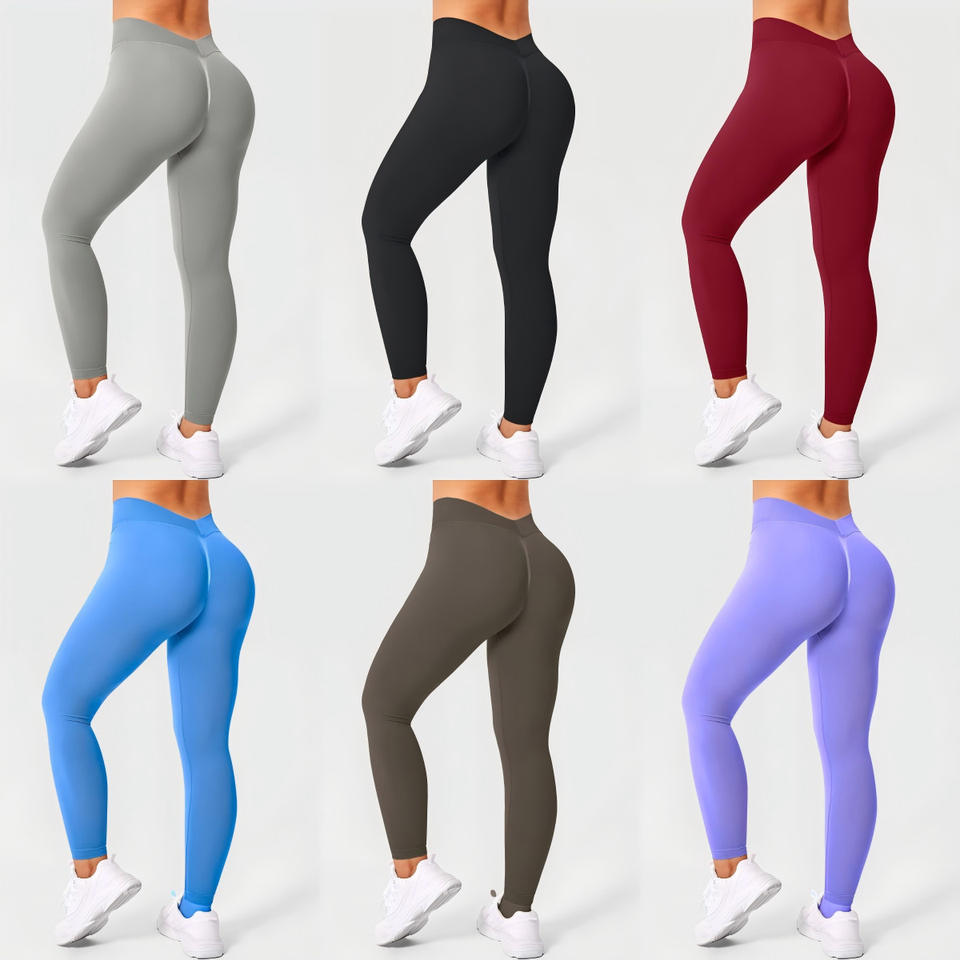 CoreFit Peach-Lift V-Waist Leggings